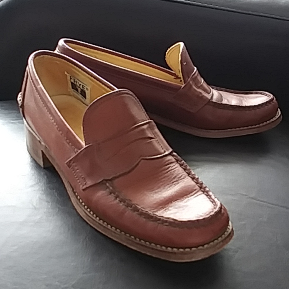 Women's FRYE Shoes Loafers Leather Size 8 Narrow